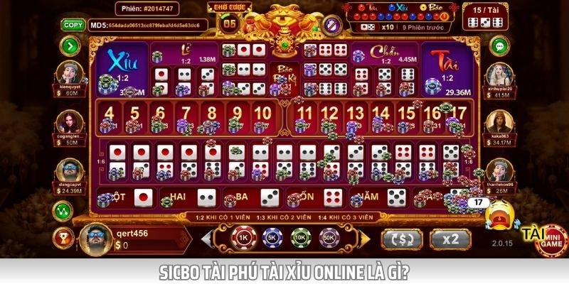 Sicbo Tài Phú Tài Xỉu Online là tựa game cá cược mới lạ với nhiều người